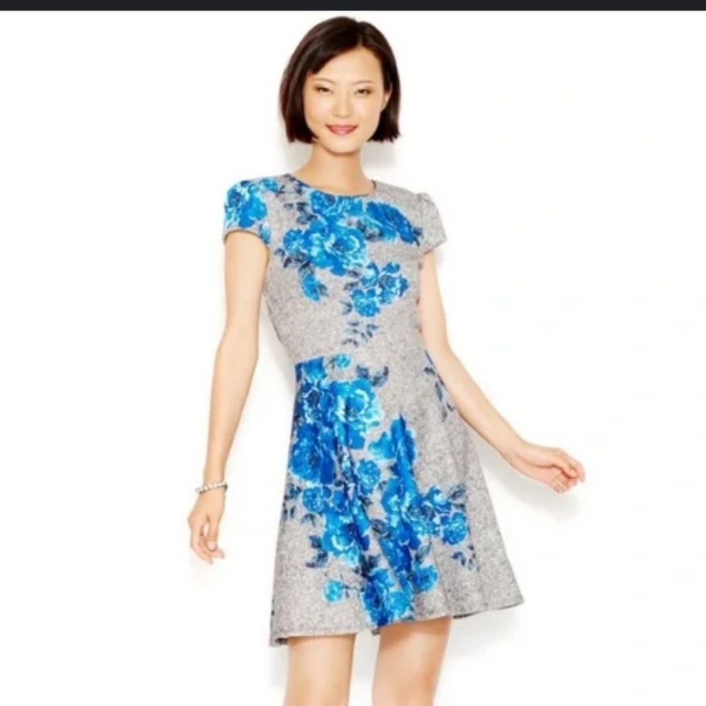 Betsey Johnson Blue floral dress